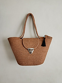 Taba Kol Çantası Metal Kilitli