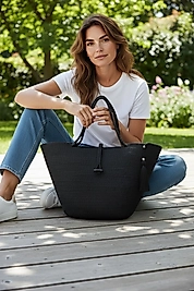 Halat Tasarım Çanta Püsküllü