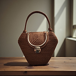 Metal Kuplu Kilitli Kadın Omuz Çantası